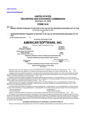 Thumbnail Logility Supply Chain Solutions 10-K Annual Report 2013