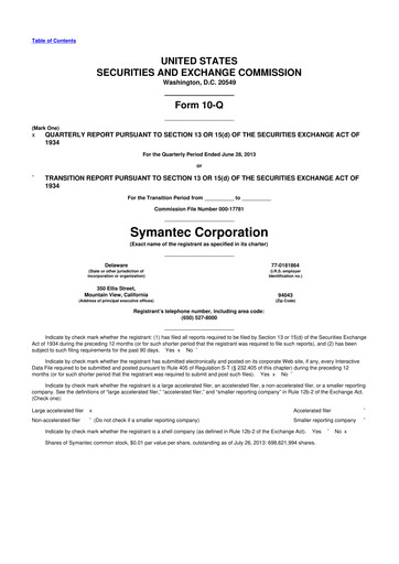 Thumbnail Gen Digital 10-Q Quarterly Report FY2014 