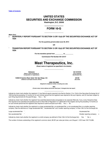 Thumbnail Savara 10-Q Quarterly Report FY 