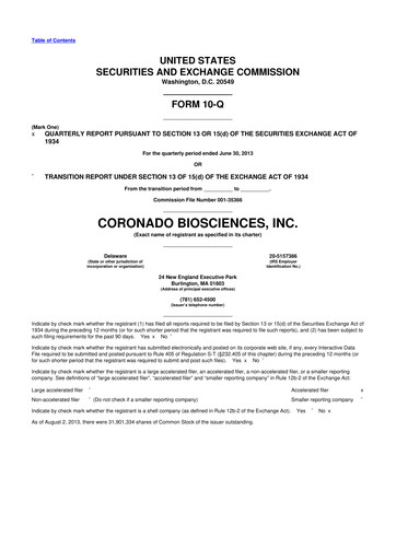 Thumbnail Fortress Biotech
 10-Q Quarterly Report FY2013 