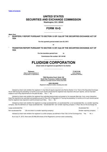 Thumbnail Standard BioTools 10-Q Quarterly Report FY2013 