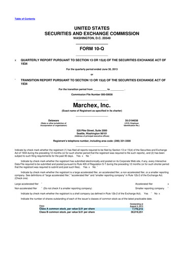 Thumbnail Marchex 10-Q Quarterly Report FY 