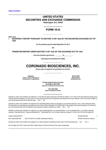 Thumbnail Fortress Biotech
 10-Q Quarterly Report FY2013 