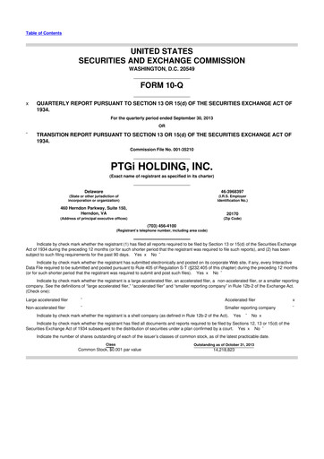 Thumbnail INNOVATE Corp. 10-Q Quarterly Report FY2013 
