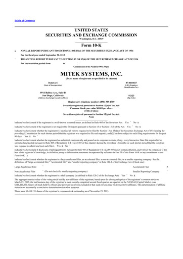 Thumbnail Mitek Systems
 10-K Annual Report 2013