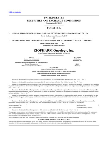 Vorschaubild Alaunos Therapeutics 10-K Jahresbericht 2013