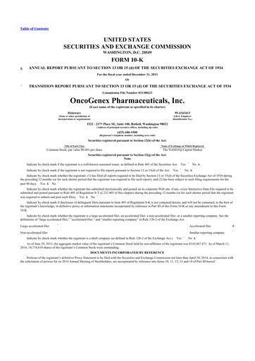 Thumbnail Achieve Life Sciences
 10-K Annual Report 2013