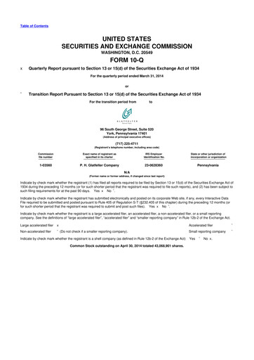 Thumbnail Magnera 10-Q Quarterly Report FY2014 