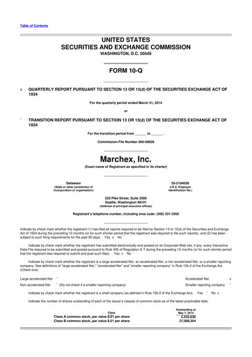 Thumbnail Marchex 10-Q Quarterly Report FY 