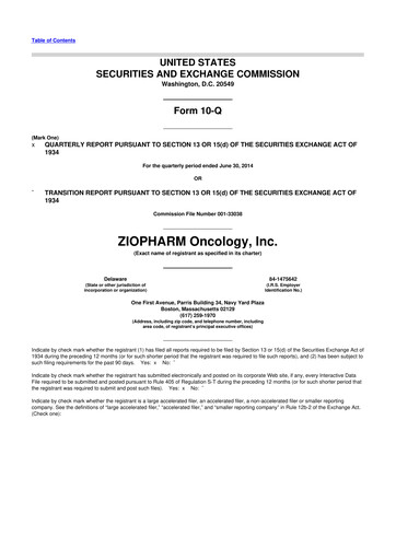 Thumbnail Alaunos Therapeutics 10-Q Quarterly Report FY2014 