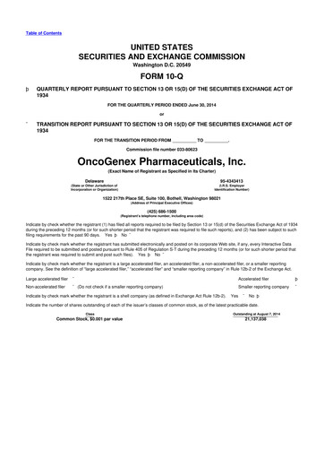 Vorschaubild Achieve Life Sciences
 10-Q Quartalsbericht 2014 