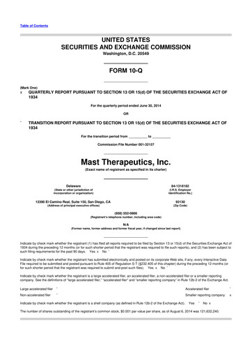 Thumbnail Savara 10-Q Quarterly Report FY 