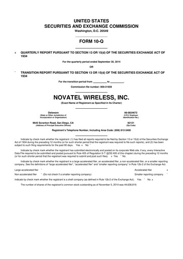 Thumbnail Inseego 10-Q Quarterly Report FY2014 
