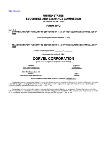 Thumbnail CorVel Corporation
 10-Q Quarterly Report FY2015 