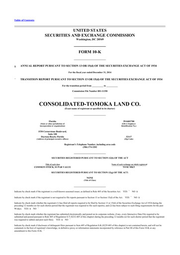 Thumbnail CTO Realty Growth 10-K Annual Report 2014