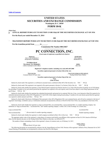 Thumbnail PC Connection
 10-K Annual Report 2014