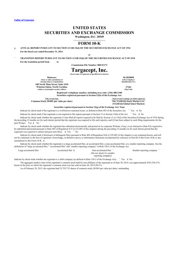 Miniature Gyre Therapeutics 10-K Rapport annuel 2014