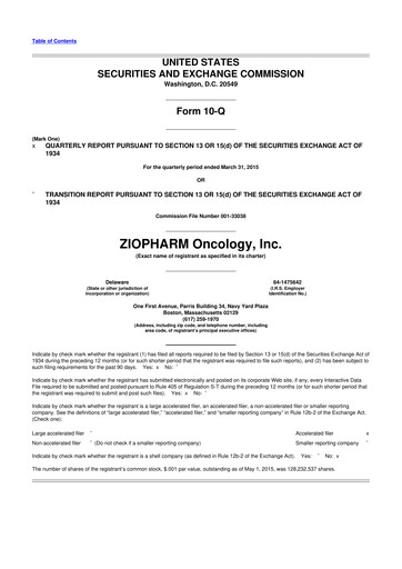 Thumbnail Alaunos Therapeutics 10-Q Quarterly Report FY2015 