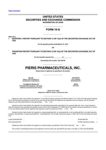 Thumbnail Palvella Therapeutics 10-Q Quarterly Report FY2015 