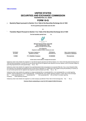 Thumbnail Magnera 10-Q Quarterly Report FY2015 