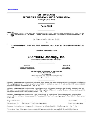 Thumbnail Alaunos Therapeutics 10-Q Quarterly Report FY2015 