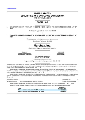 Thumbnail Marchex 10-Q Quarterly Report FY 