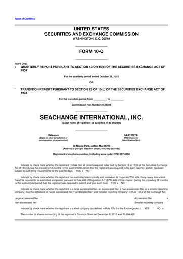 Thumbnail SeaChange International 10-Q Quarterly Report FY2016 