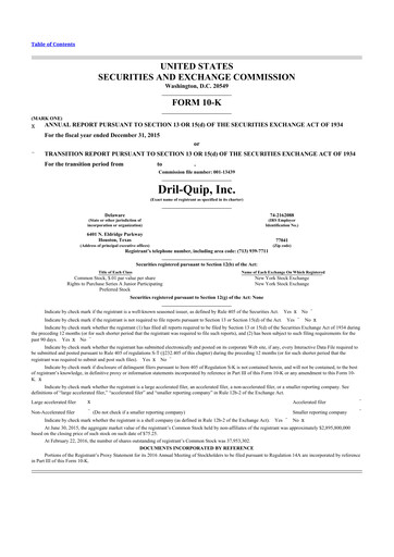 Thumbnail Innovex International 10-K Annual Report 2015