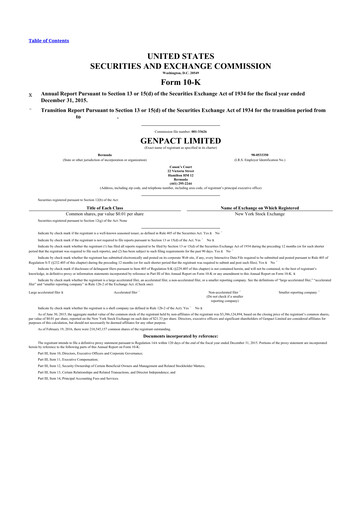 Thumbnail Genpact 10-K Annual Report 2015