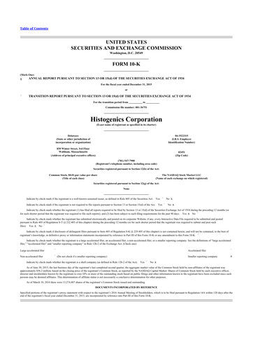 Thumbnail Ocugen 10-K Annual Report 2015