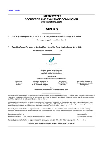 Thumbnail Magnera 10-Q Quarterly Report FY2016 