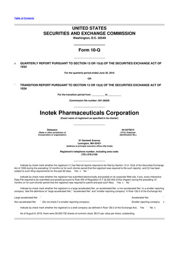 Thumbnail Rocket Pharmaceuticals
 10-Q Quarterly Report FY2016 