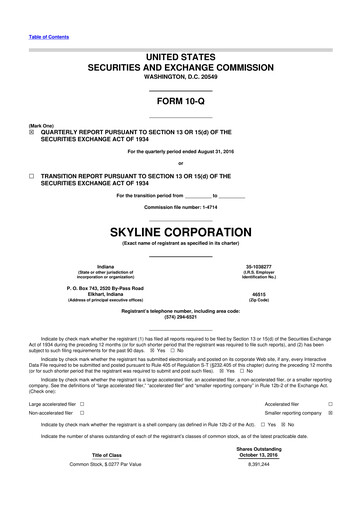 Thumbnail Champion Homes 10-Q Quarterly Report FY2016 