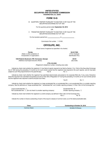 Thumbnail Artivion 10-Q Quarterly Report FY 