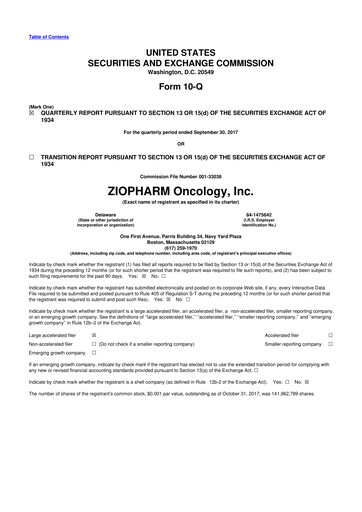 Thumbnail Alaunos Therapeutics 10-Q Quarterly Report FY2017 