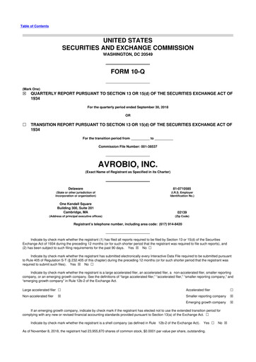 Thumbnail Tectonic Therapeutic 10-Q Quarterly Report FY 