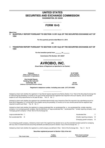 Thumbnail Tectonic Therapeutic 10-Q Quarterly Report FY 