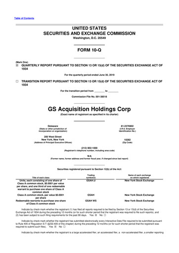Thumbnail Vertiv Holdings
 10-Q Quarterly Report FY2019 