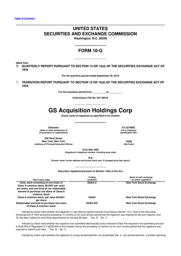 Thumbnail Vertiv Holdings
 10-Q Quarterly Report FY2019 