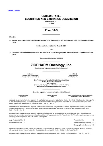 Thumbnail Alaunos Therapeutics 10-Q Quarterly Report FY2020 