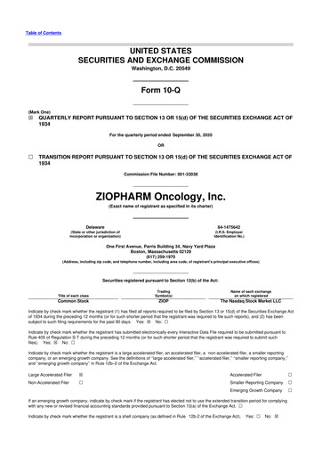 Thumbnail Alaunos Therapeutics 10-Q Quarterly Report FY2020 