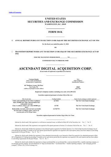 Thumbnail MarketWise 10-K Annual Report 2020