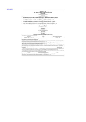 Vorschaubild Immatics 20-F Jahresbericht 2020