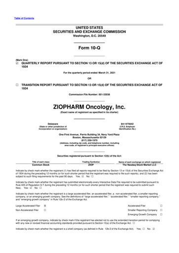 Thumbnail Alaunos Therapeutics 10-Q Quarterly Report FY2021 