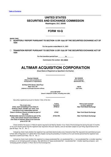 Thumbnail Blue Owl Capital 10-Q Quarterly Report FY2021 