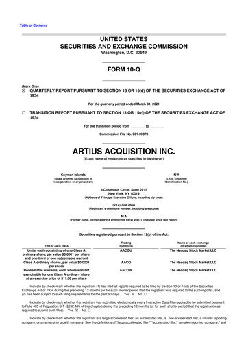 Thumbnail Origin Materials 10-Q Quarterly Report FY2021 