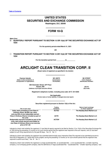 Thumbnail OPAL Fuels 10-Q Quarterly Report FY2021 