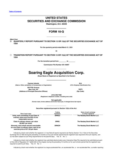 Thumbnail Ginkgo Bioworks
 10-Q Quarterly Report FY2021 