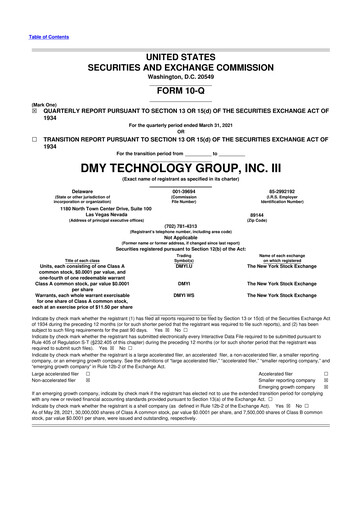Vorschaubild IonQ 10-Q Quartalsbericht 2021 