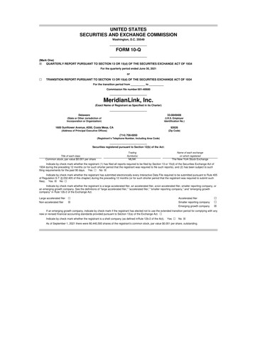 Thumbnail MeridianLink 10-Q Quarterly Report FY 